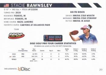 2022 Disc Golf Pro Tour #20 Stacie Rawnsley Back